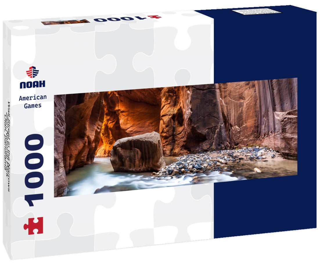 Noah Jigsaw Puzzle Wall Street in the Narrows, Zion National Park, Utah, Panorama 1000 Pieces