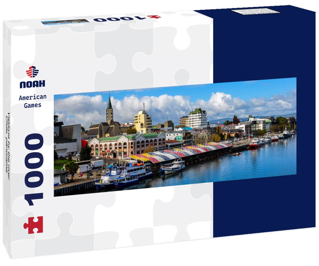 Noah Jigsaw Puzzle Valdivia by the river, Chile, Panorama 1000 Pieces