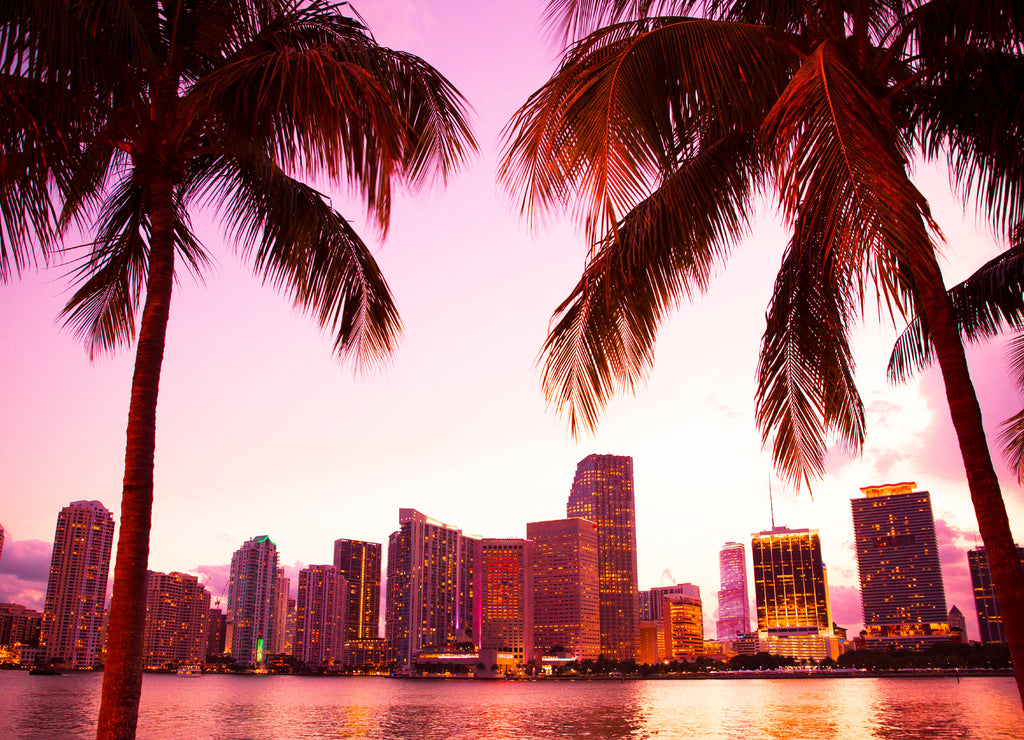 Miami skyline, Florida