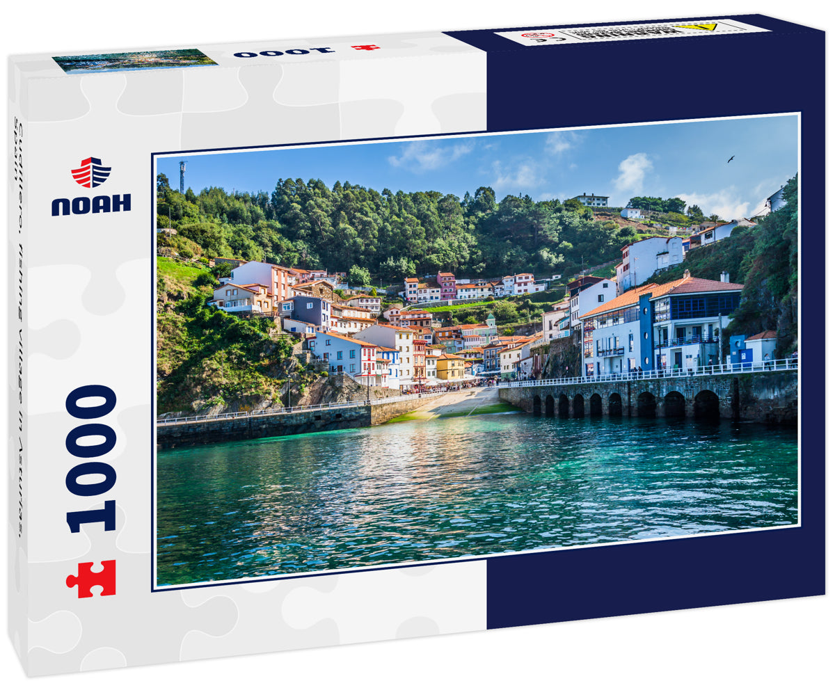Cudillero, fishing village in Asturias, Spain