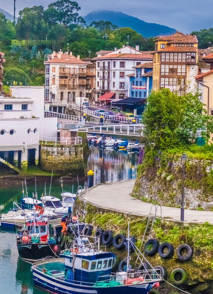 Llanes, a beautiful and lively fishing village on the Cantabrian Sea, Principality of Asturias, Northwest Spain