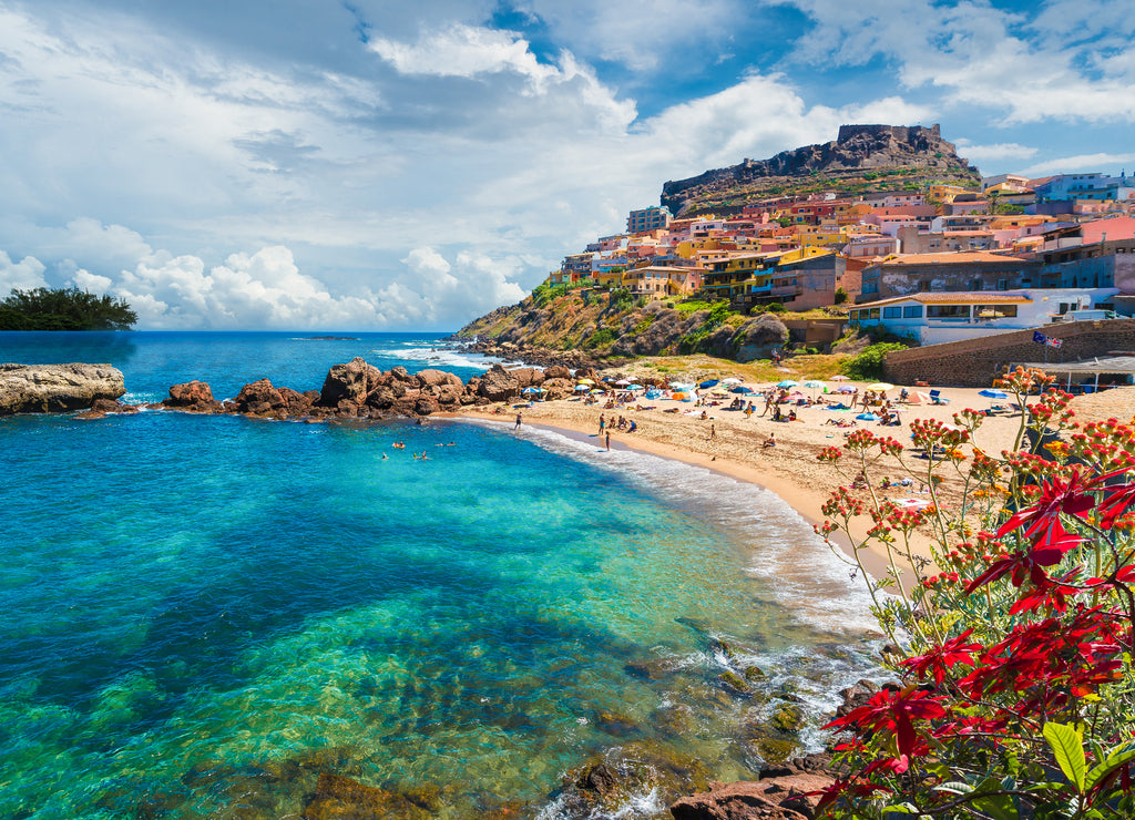 Medieval town of Castelsardo, Sassari province, Sardinia, Italy