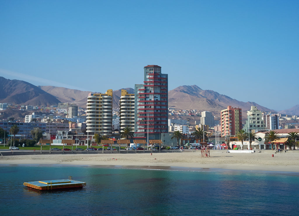 Sandy beach near Antofagasta