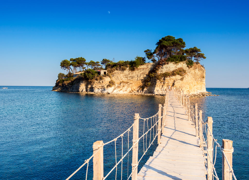Agios Sostis, small island in Zakynthos, Greece