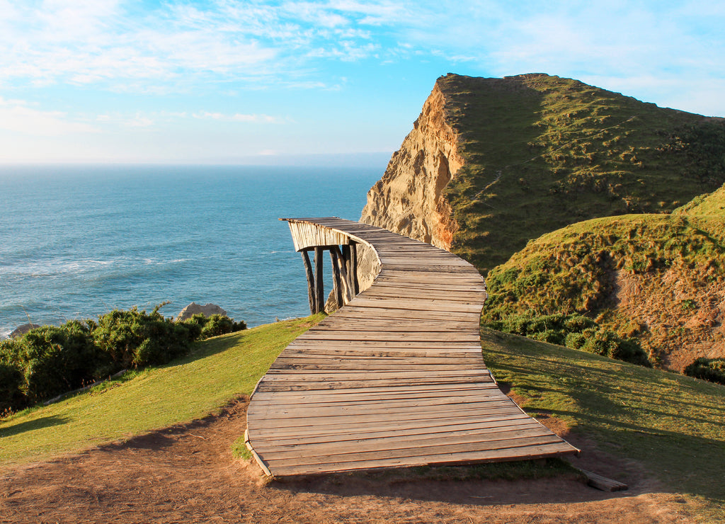 Chiloe dock of the soul sculpture, Chile