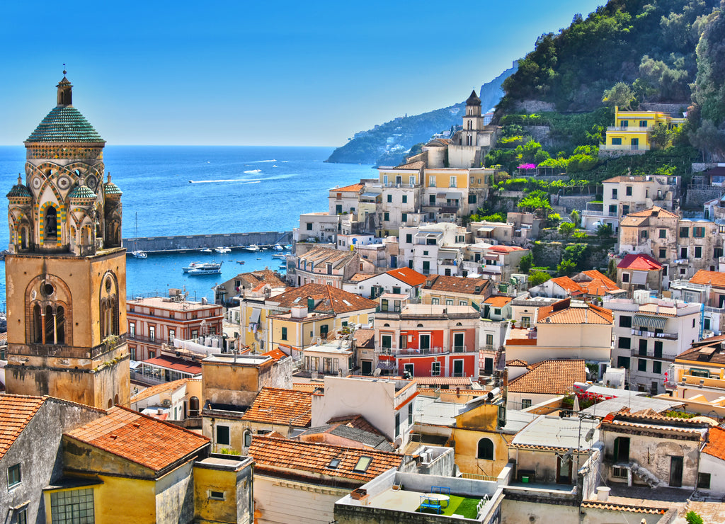 Amalfi in the province of Salerno, Campania, Italy