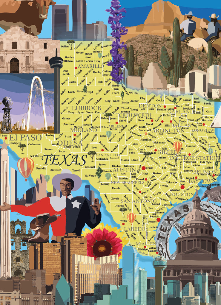 Map Texas