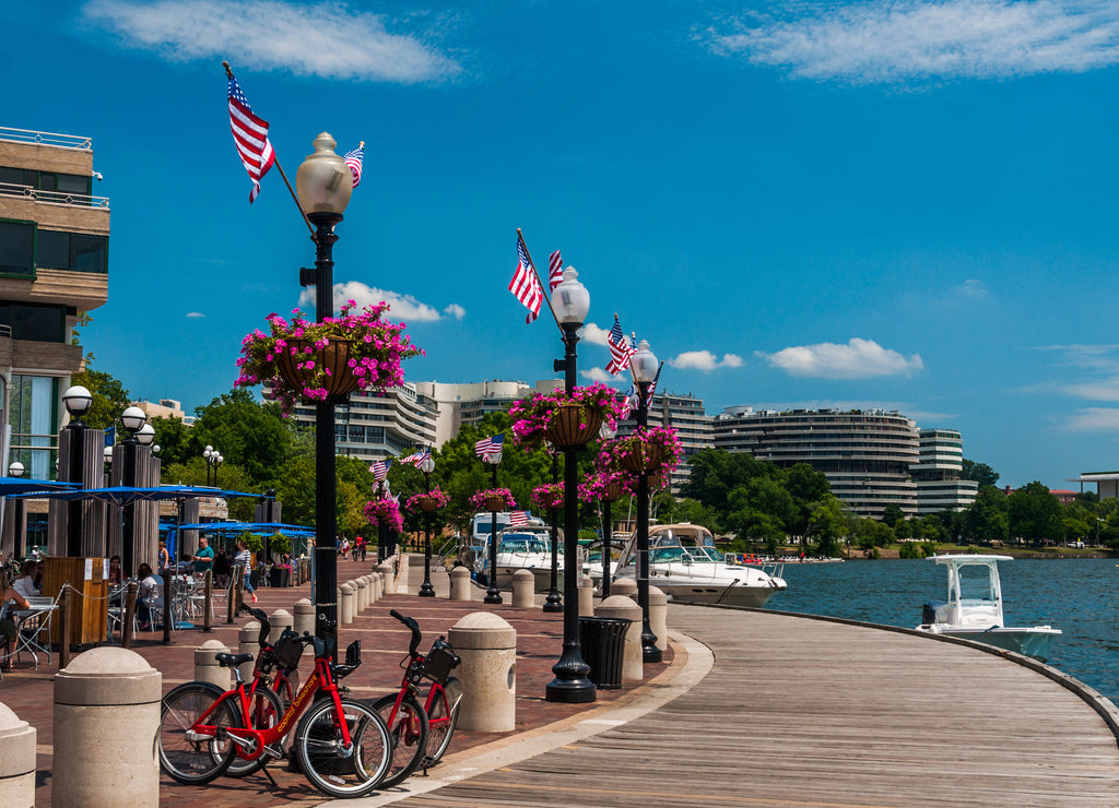 Photo of the Georgetown Waterfront Park, Washington, DC, USA