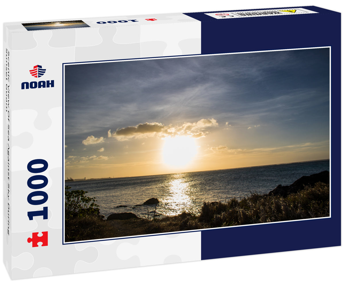 Scenic View Of Sea Against Sky During Sunset Guam