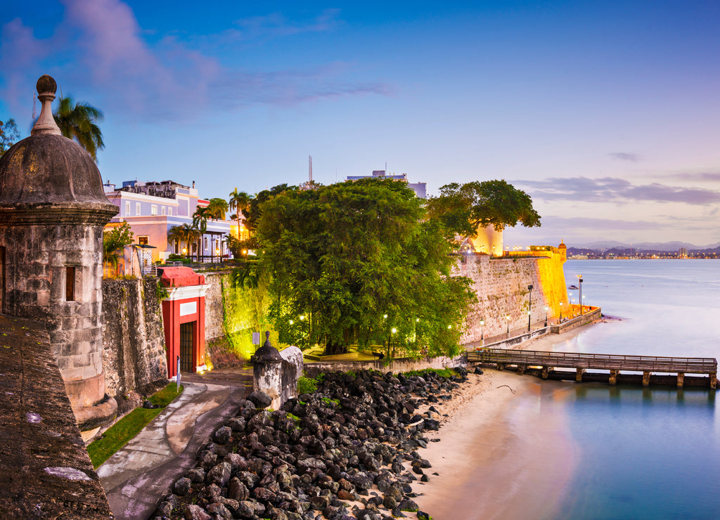 San Juan, Puerto Rico at Paseo De La Princesa
