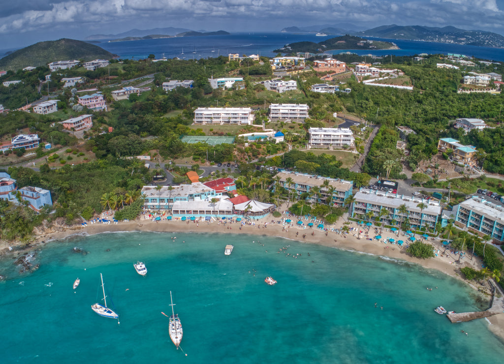 Public Beach near Red Hook, US virgin Islands