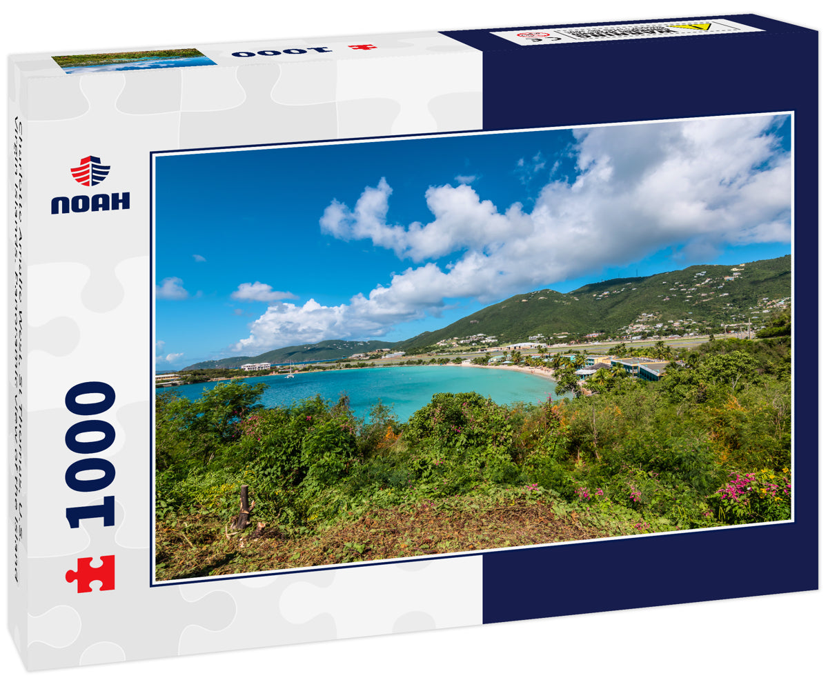 Charlotte Amalie West, St Thomas, U.S. Virgin Islands. Panoramic view of the Island