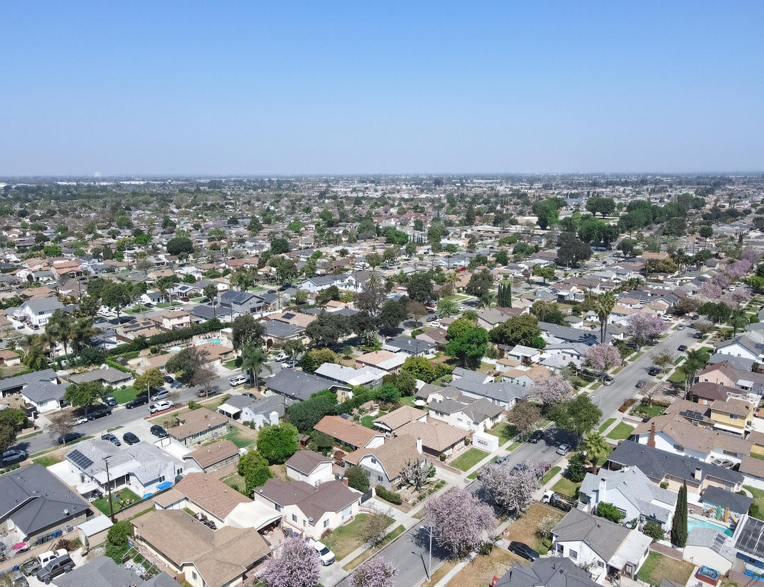 Noah Jigsaw Puzzle Aerial view of Lakewood middle class neighborhood, city in Los Angeles County, California, United States 1000 pieces