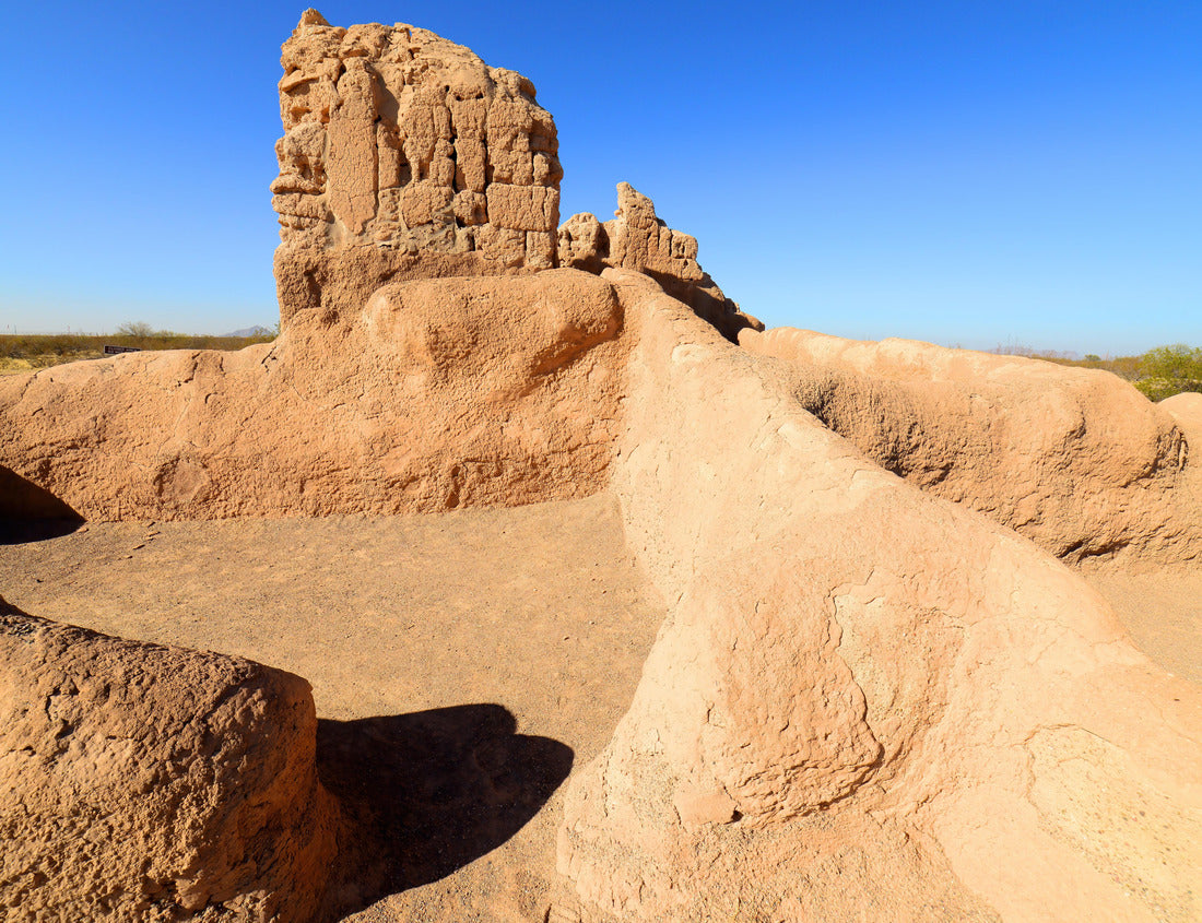 Noah Jigsaw Puzzle Ancient Casa Grande Ruins National Monument of the Pre-columbian Hohokam native Americans in Arizona USA 1000 pieces