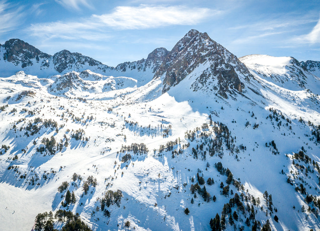 Andorra GrandValira Ski. Pyrenees