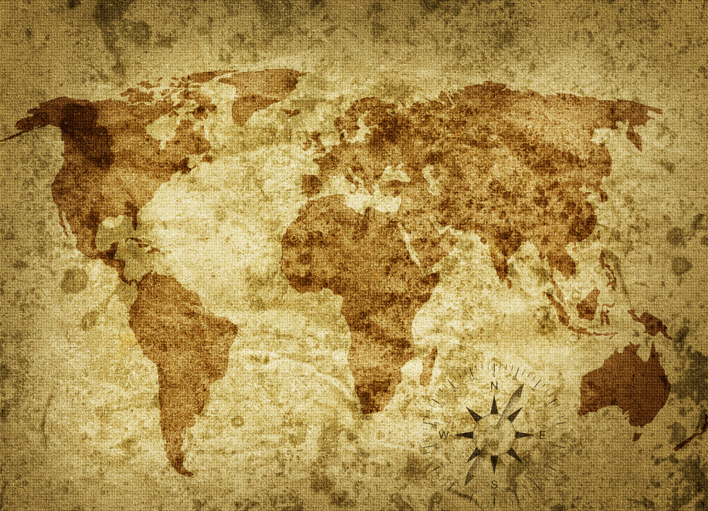 Old world map