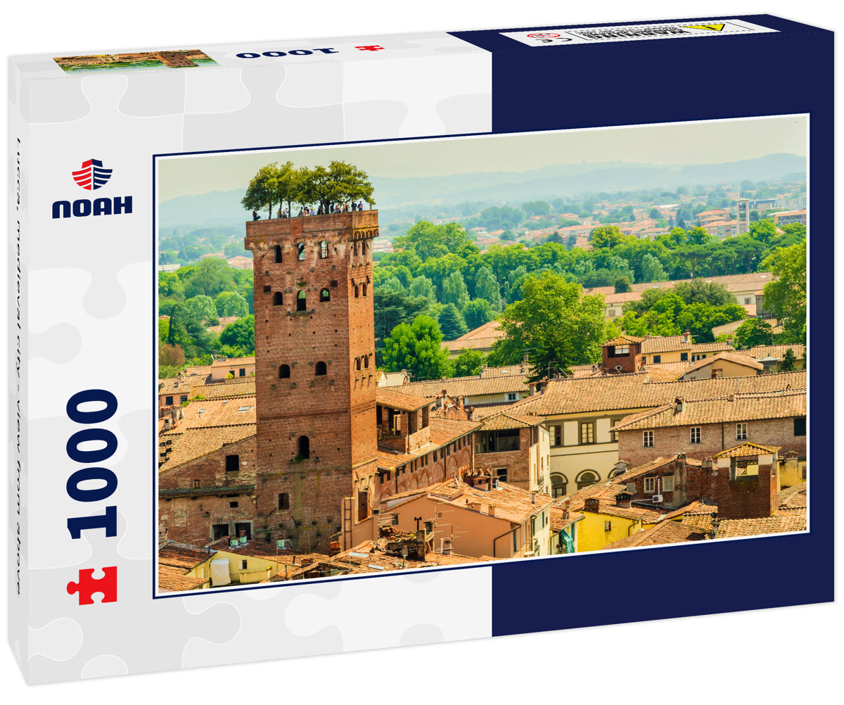 Lucca, medieval city - view from above