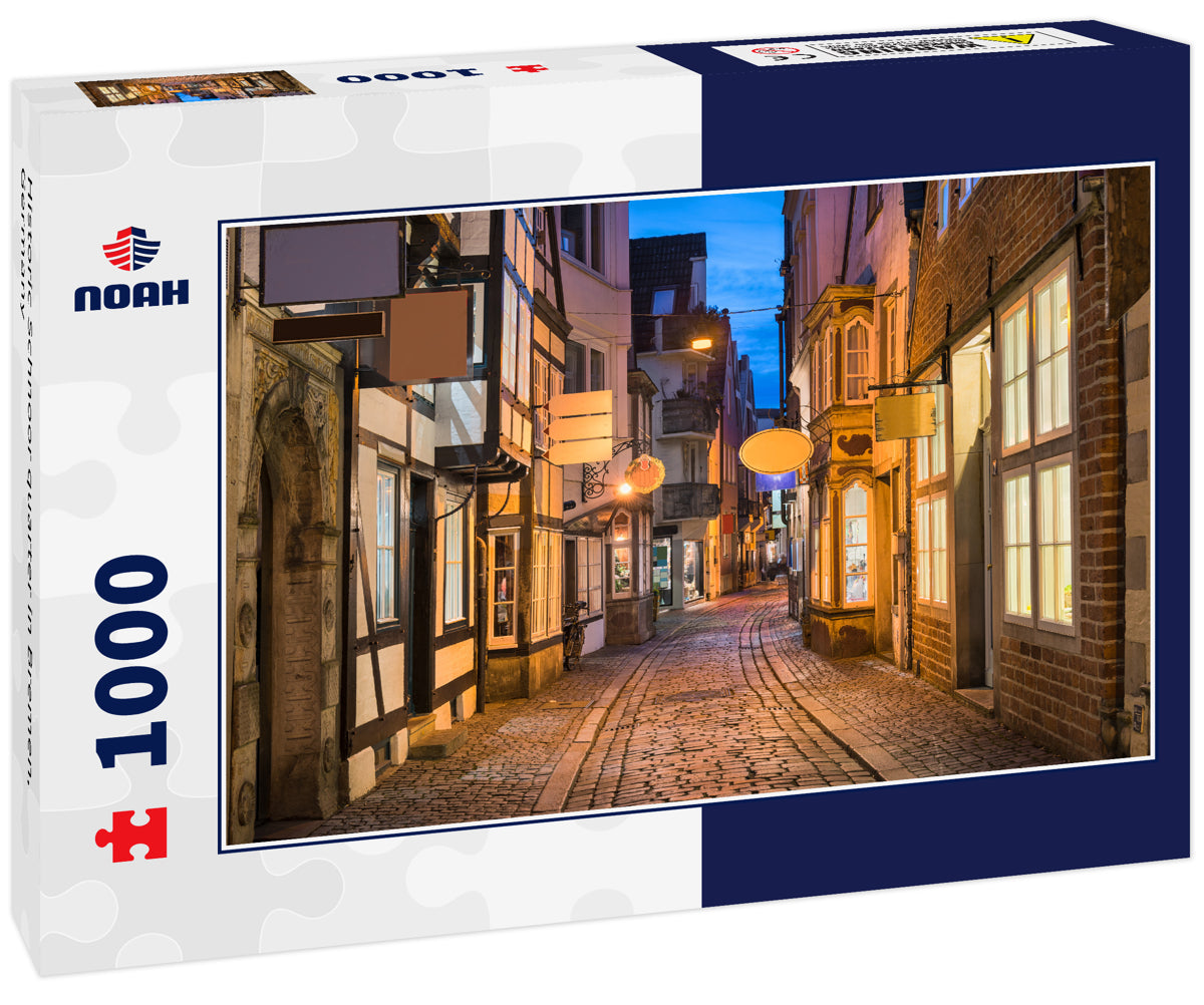 Historic Schnoor quarter in Bremen, Germany