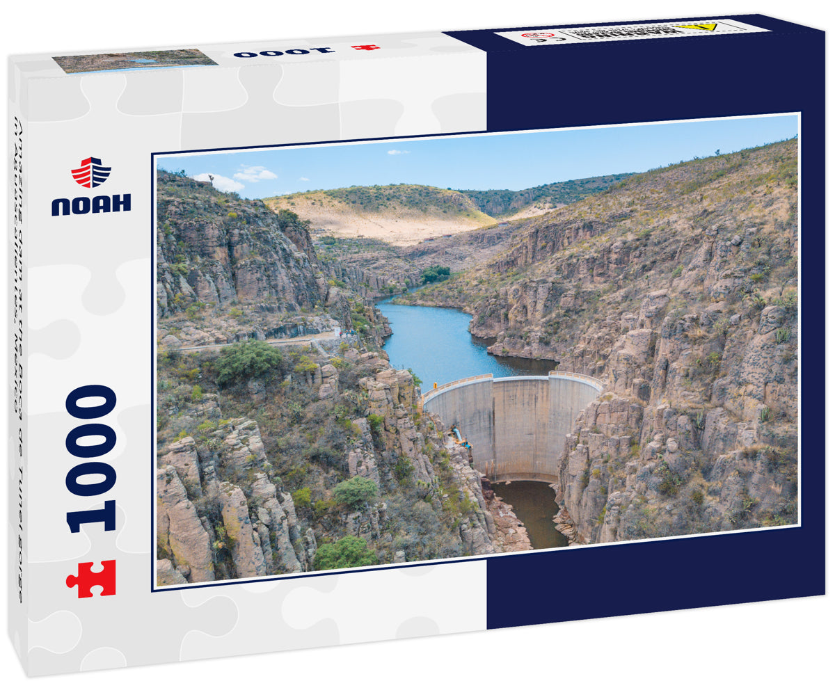 Amazing dam at the Boca de Tunel gorge in Aguascalientes, Mexico