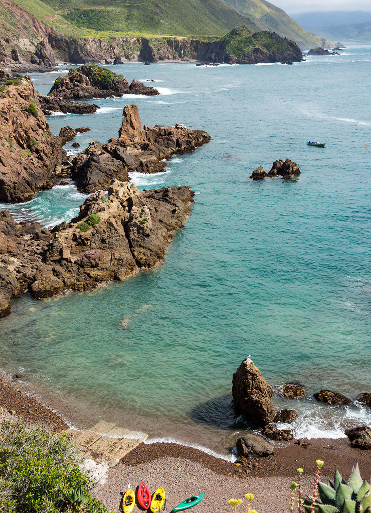 Mexican Pacific Cliffs, Puerto Kennedy, Ensenada, Mexico