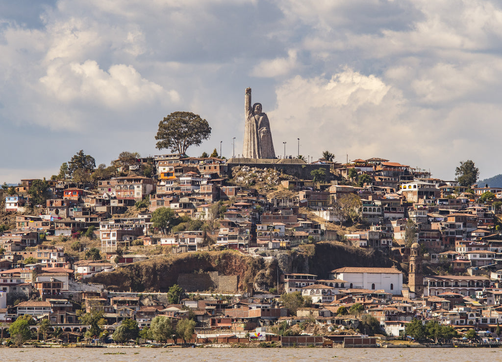 Island of Janitzio in Michoacan, Mexico