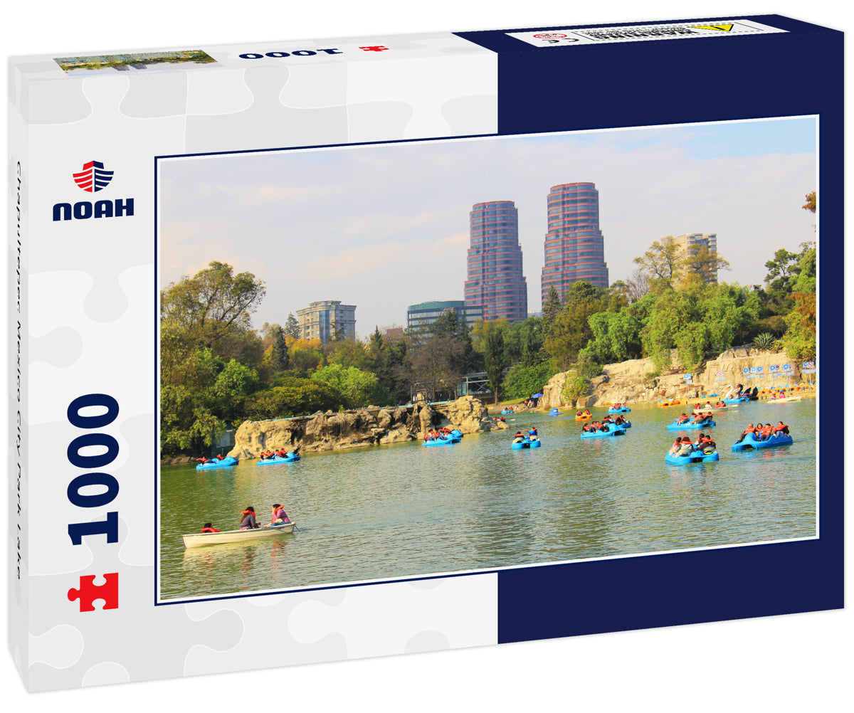 Chapultepec Mexico City Park Lake