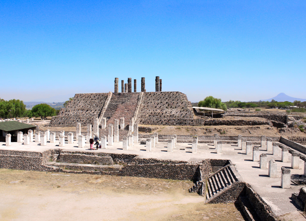 Toltec Atlantes, Tula de Allende, state of Hidalgo, Mexico
