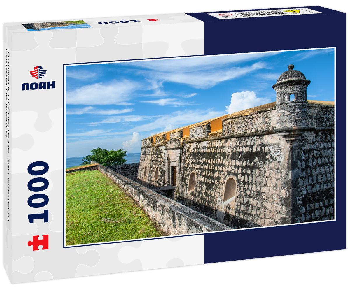 Bulwark of Fuerte de San Miguel in Campeche Mexico