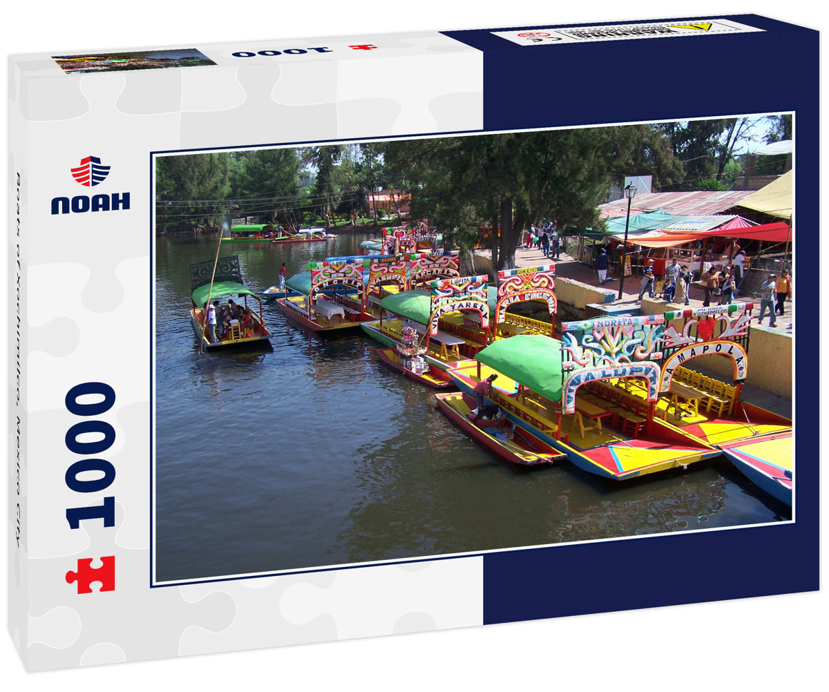 Boats of Xochimilco, Mexico City