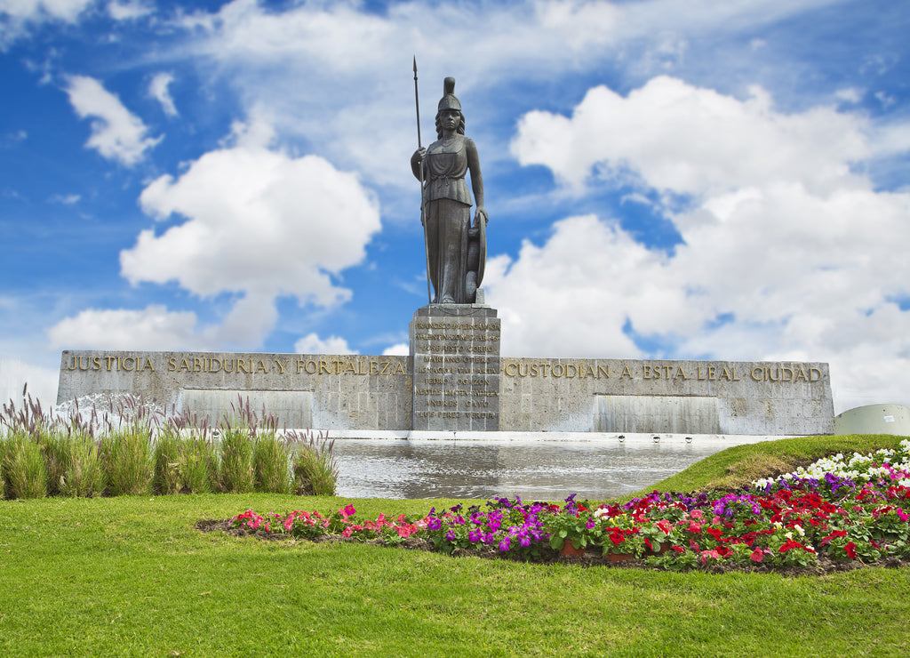 La Minerva monument in Guadalajara, Mexico