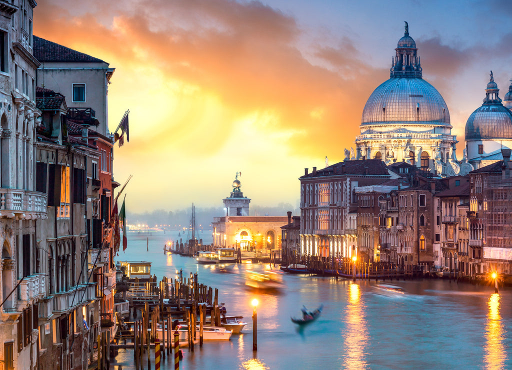 Venice at sunset