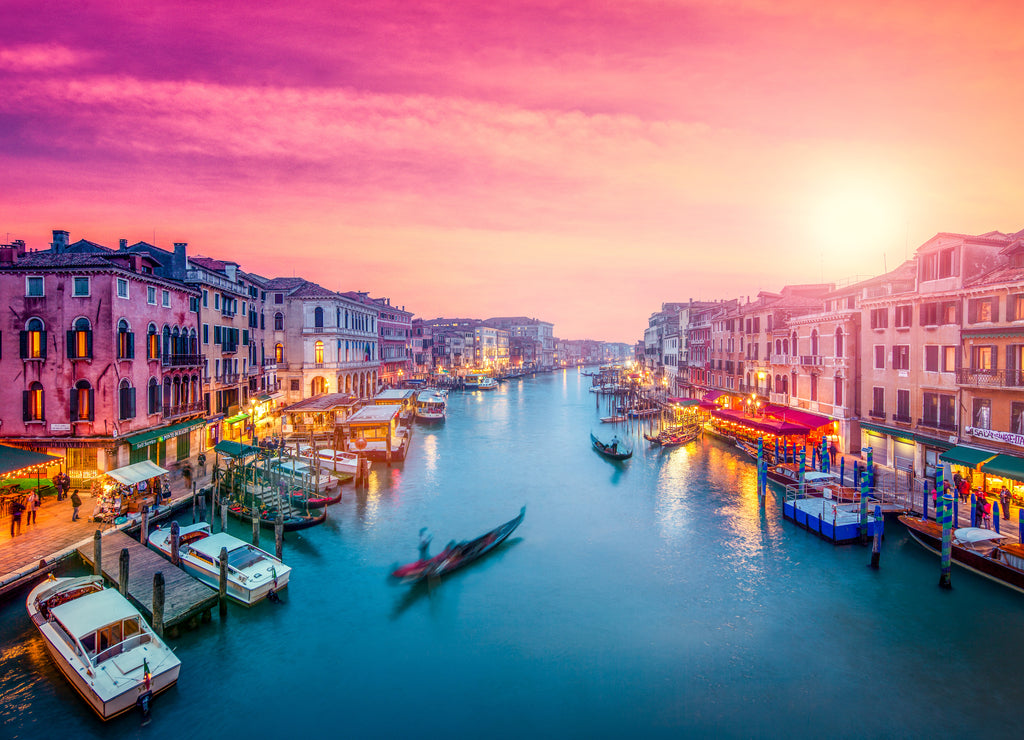Venice at sunset