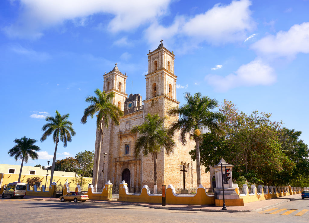 Valladolid San Gervasio Church of Yucatan, Mexico