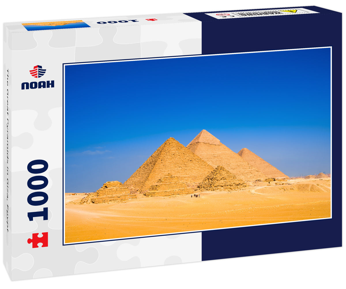 The Great Pyramids in Giza, Egypt