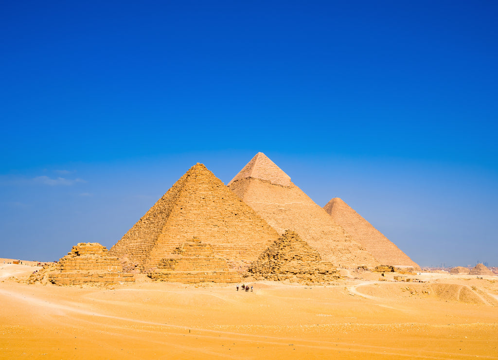 The Great Pyramids in Giza, Egypt