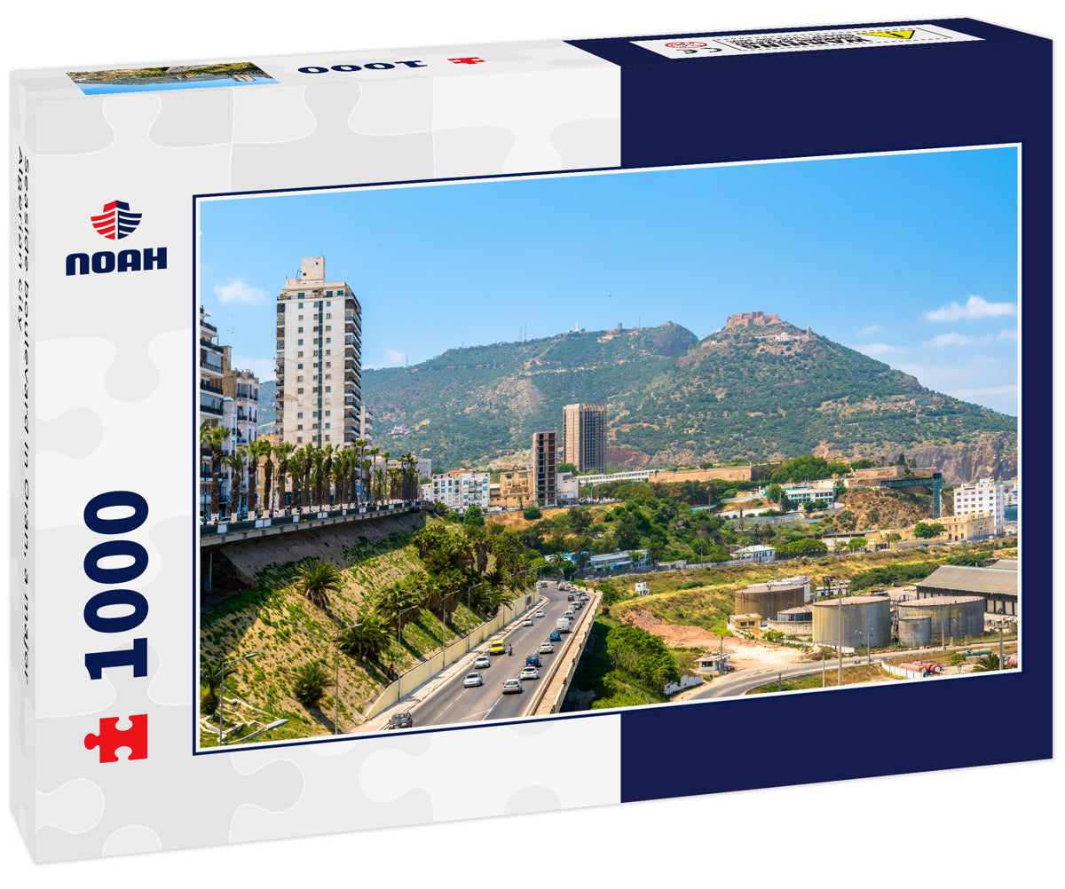 Seaside boulevard in Oran, a major Algerian city