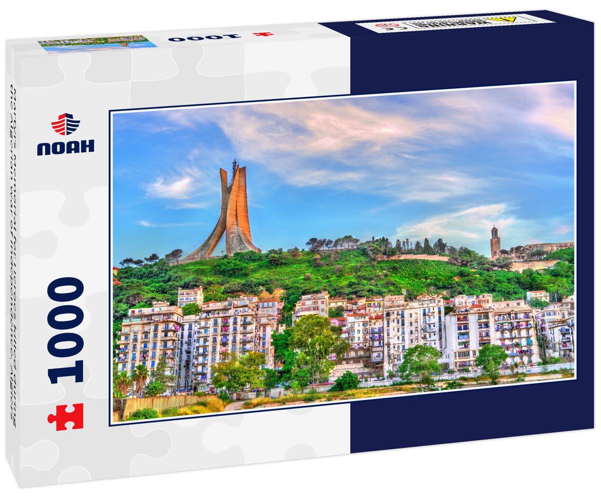 Martyrs Memorial for Heroes killed during the Algerian war of independence. Algiers