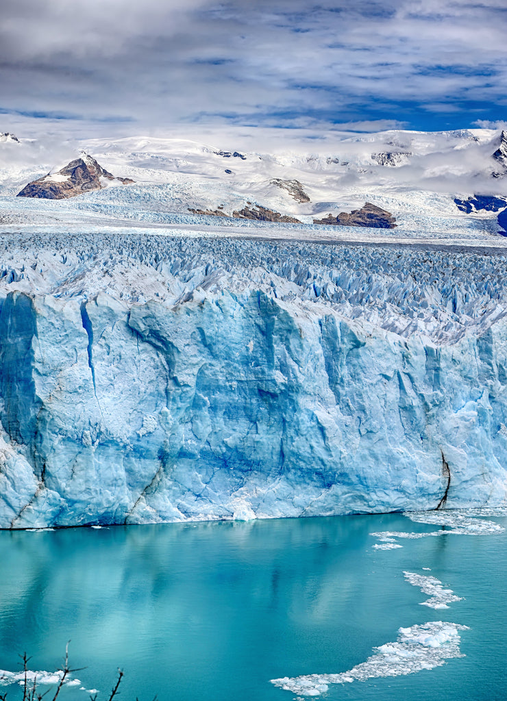 Front of Perito Moreno Glacier at Los Glaciares National Park N.P. (Argentina)