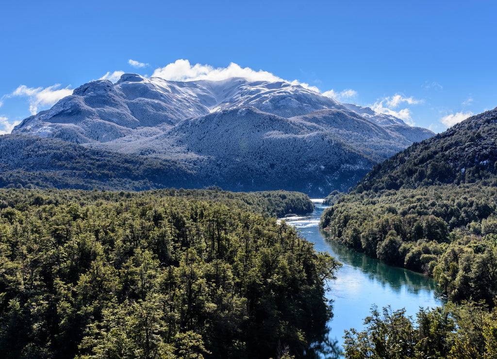 Winter Wonderland in Los Alerces's National Park, Esquel, Patagonia, Argentina