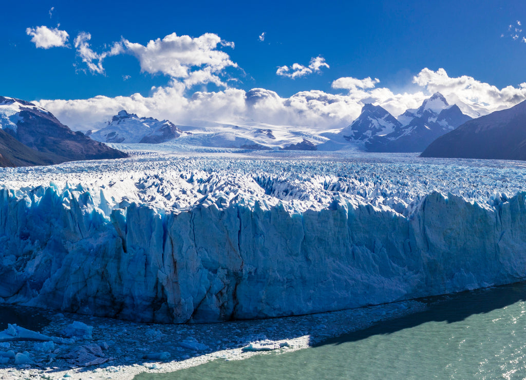 Perito Moreno glacier, one of the hundreds of glaciers coming from the South Ice Field in Patagonia, Argentina
