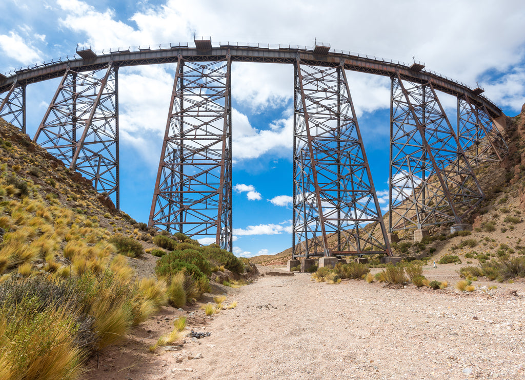 La Polvorilla viaduct, Salta province, Argentina
