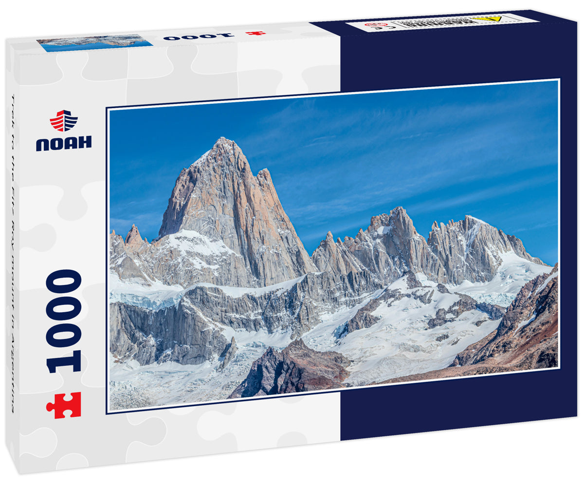 Trek to the Fitz Roy mount in Argentina