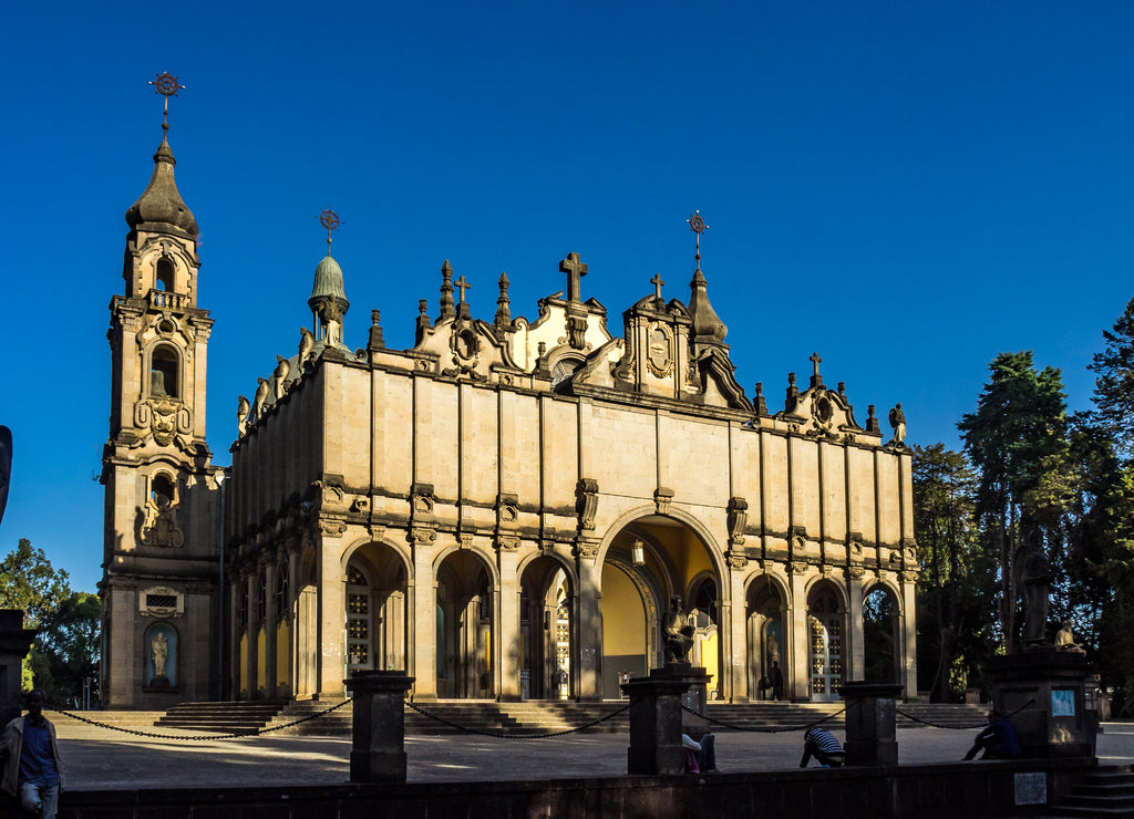 Holy Trinity Cathedral in Addis Ababa, Ethiopia