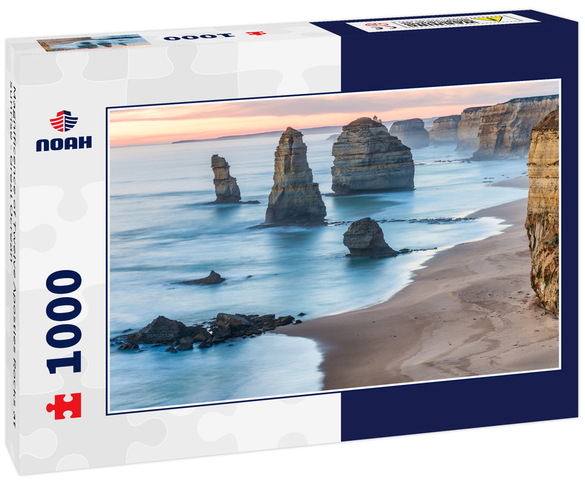 Magnificence of Twelve Apostles Rocks at sunrise - Great Ocrean