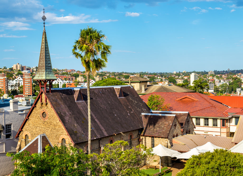 Church by the Bridge in Kirribilli on the North Shore of Sydney, Australia
