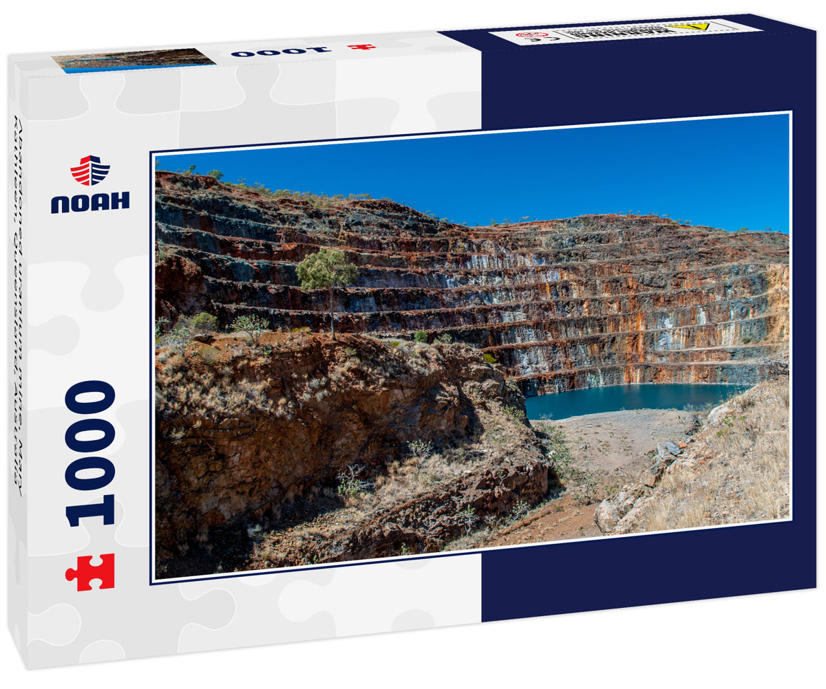 Abandoned uranium mine, Mary Kathleen, Queensland, Australia