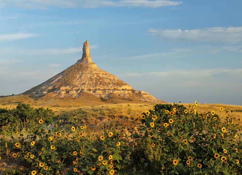 Chimney Rock National Historic Site, Oregon Trail Western Nebraska
