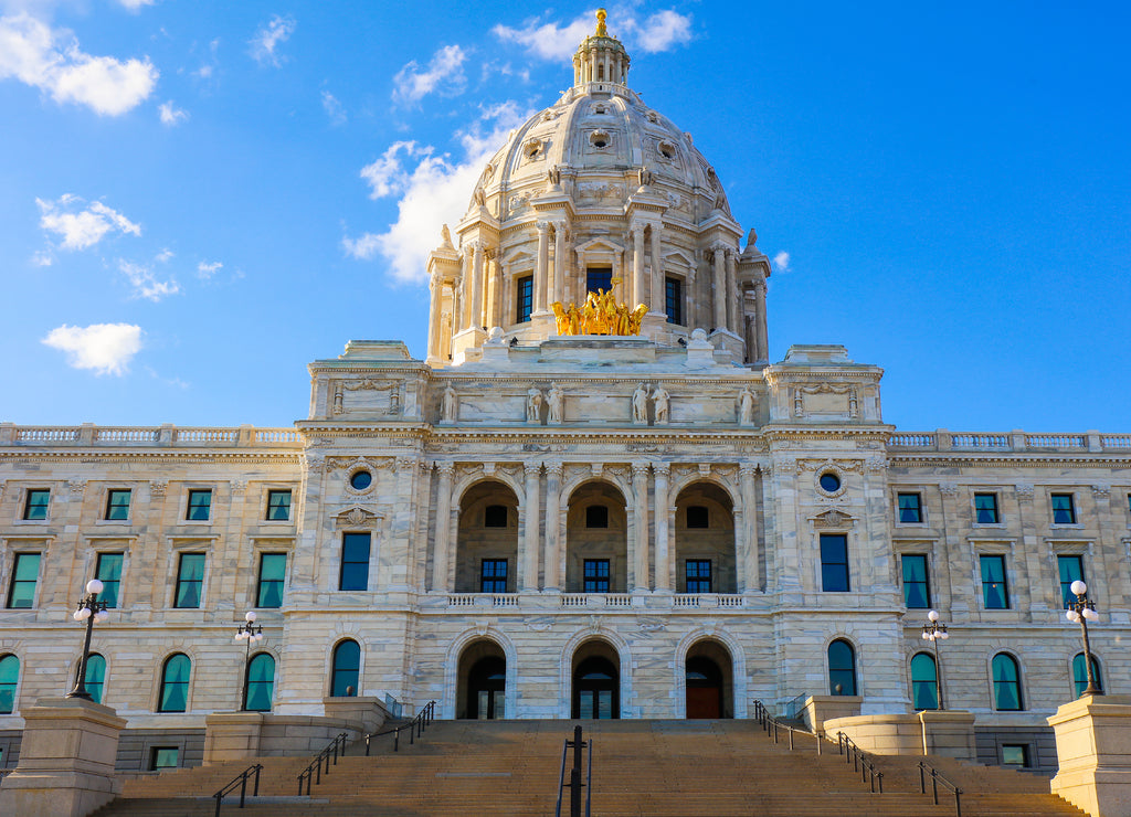 Minnesota State Capitol Building in Saint Paul