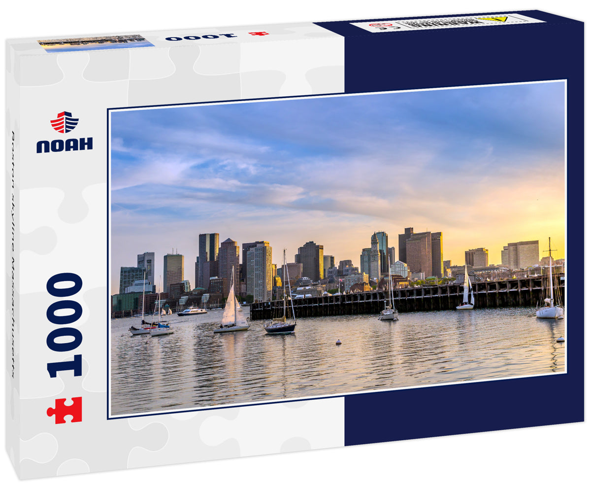 Boston skyline Massachusetts