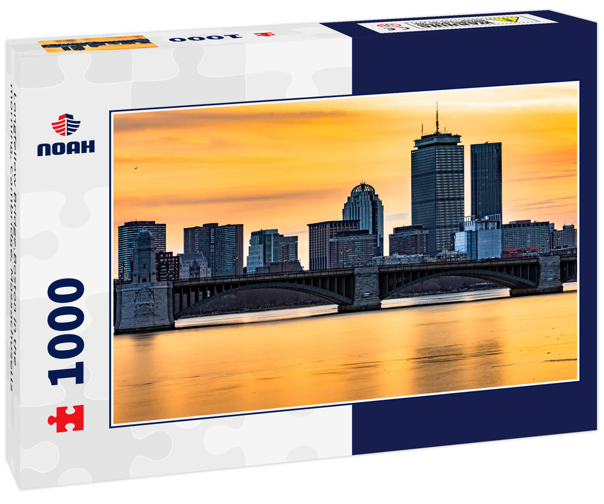 Longfellow Bridge,Boston in the morning, Cambridge, Massachusetts